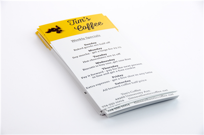 ZingSelect Quality Rack Cards